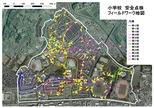 QGISによる全体地図